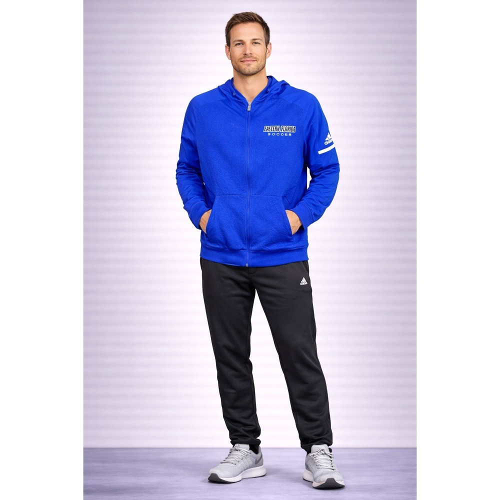 Adidas Eastern Florida Soccer Full Zip‎ Jacket Men's Medium Blue Hoodie
